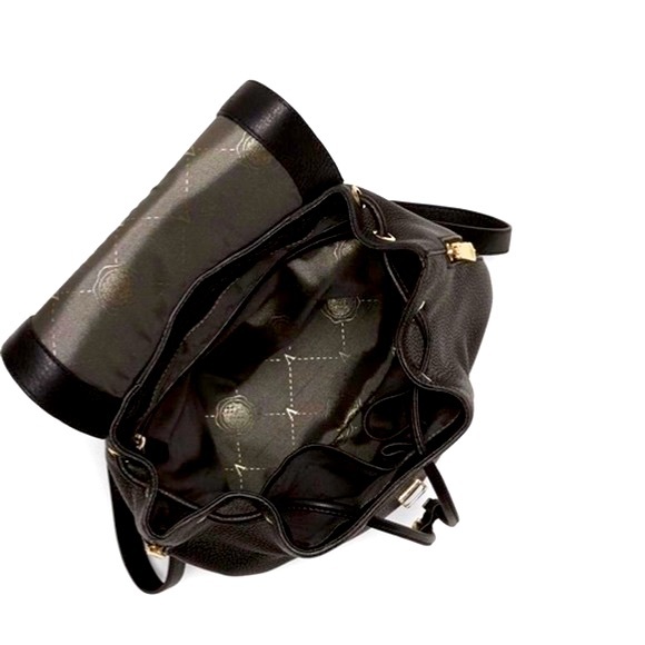 Vince Camuto Robyn Black Leather Backpack - Picture 3 of 4